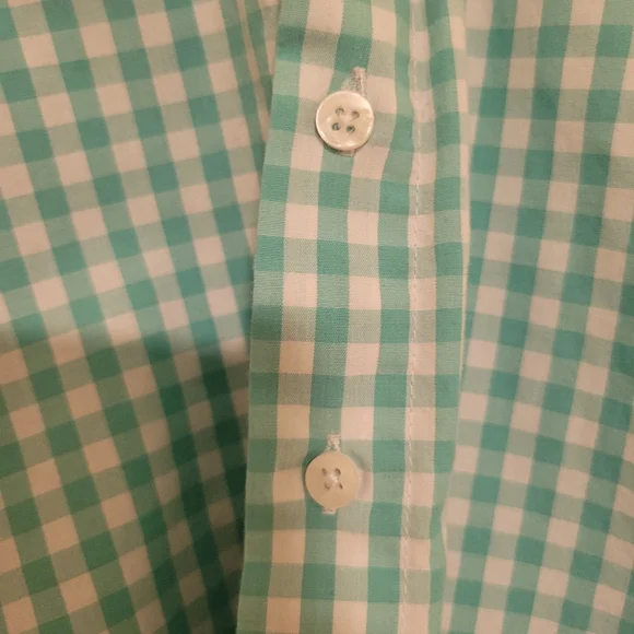 Two teal blue button-down shirts, boys size 4T - Picture 11 of 14